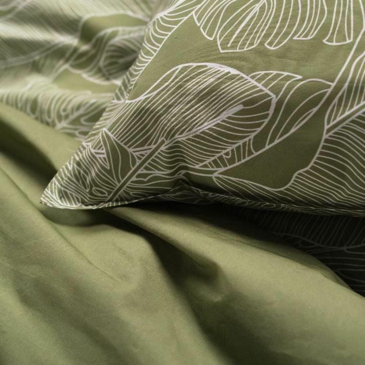 Påslakan SUNSHINE  TODAY  Floral Grön 240 x 260 cm - 4