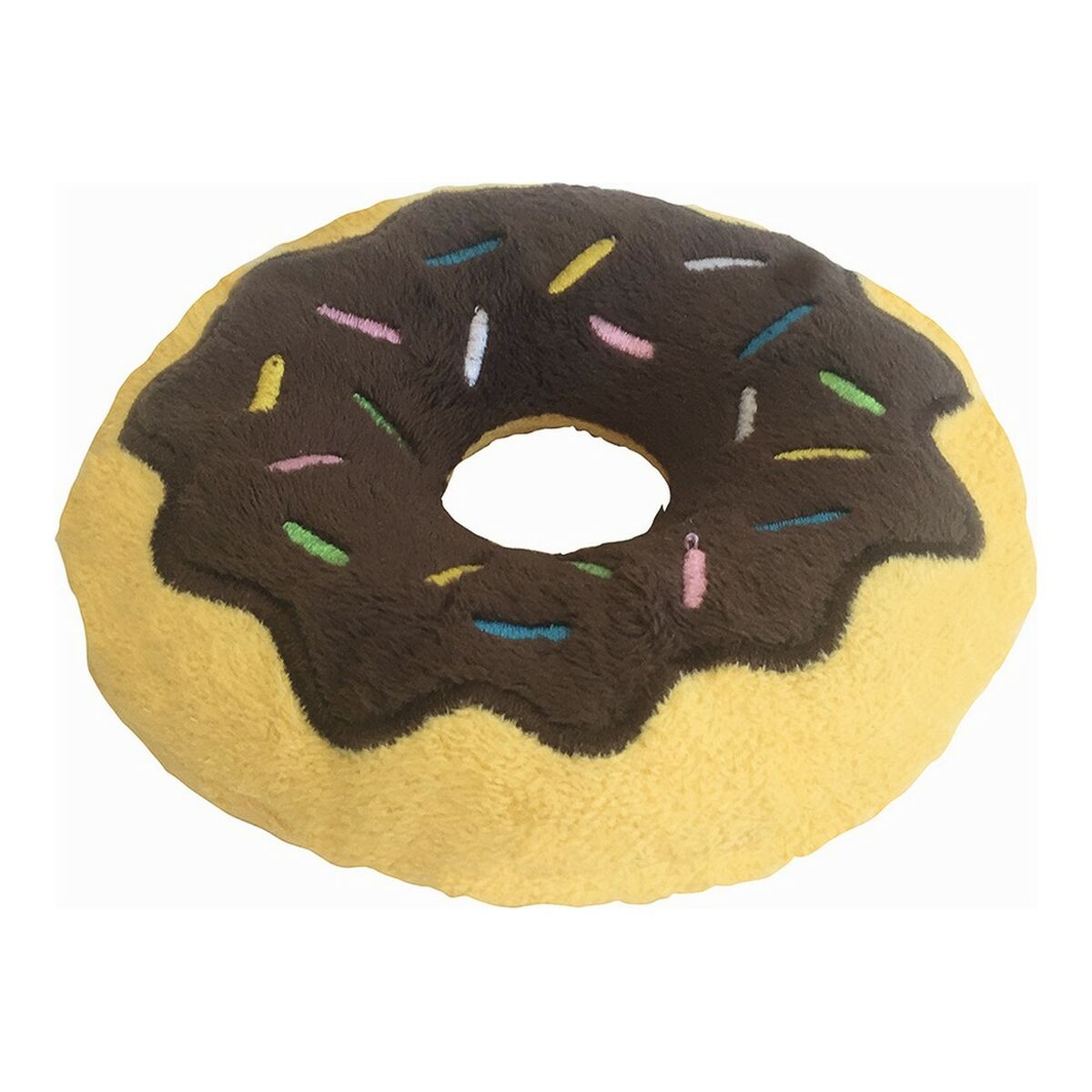 Mjuk leksak för hundar Gloria 3 x 5 x 14 cm Choklad Donut Brun - 2