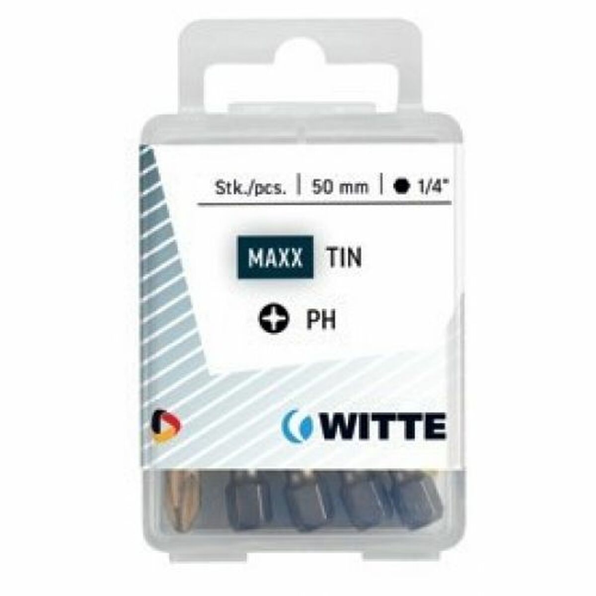 Bitssats WITTE PH2 5 antal