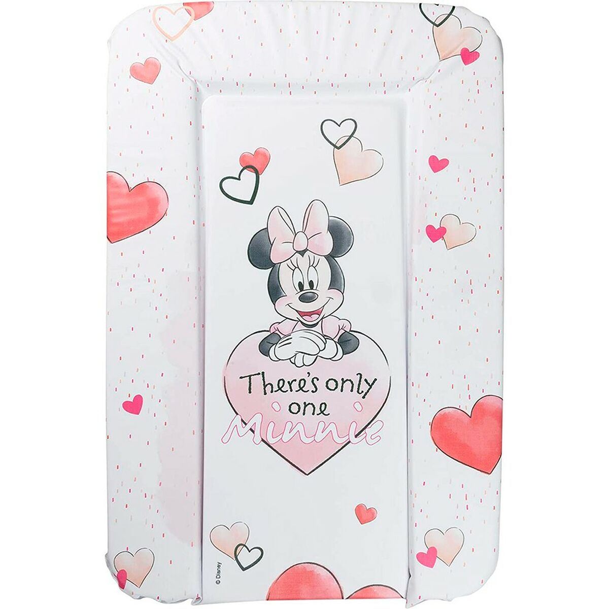 Växlare Minnie Mouse CZ10340 Resa Vit Hjärtan 73 x 48,5 x 3 cm