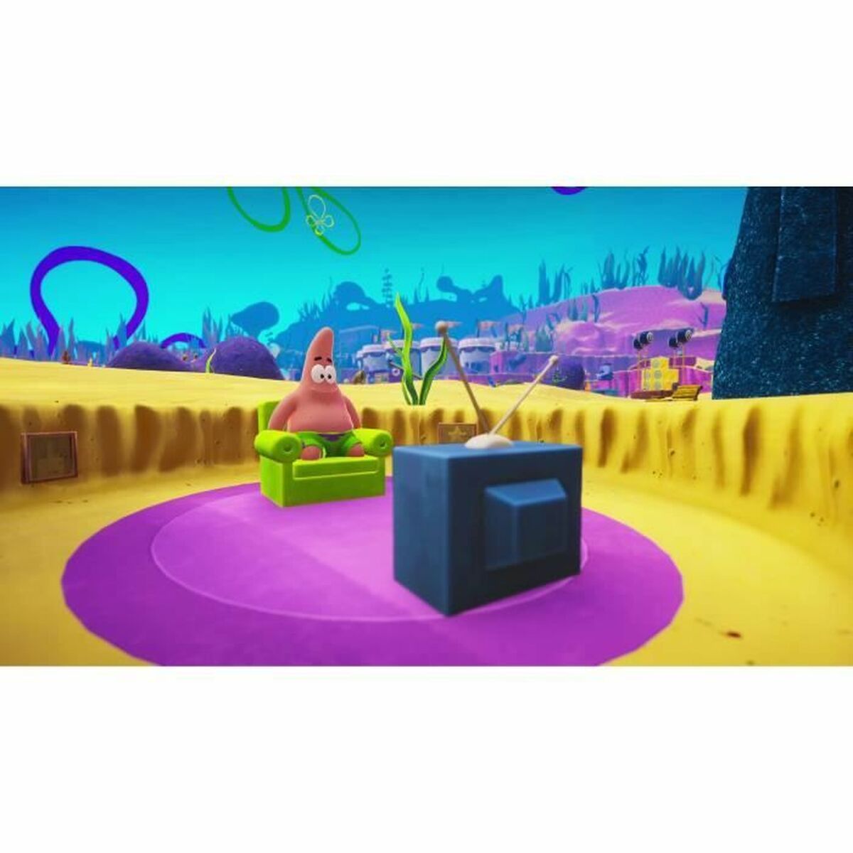 TV-spel för Switch Bandai Namco Bob L'éponge : Patrick l'Étoile de Mer - 4