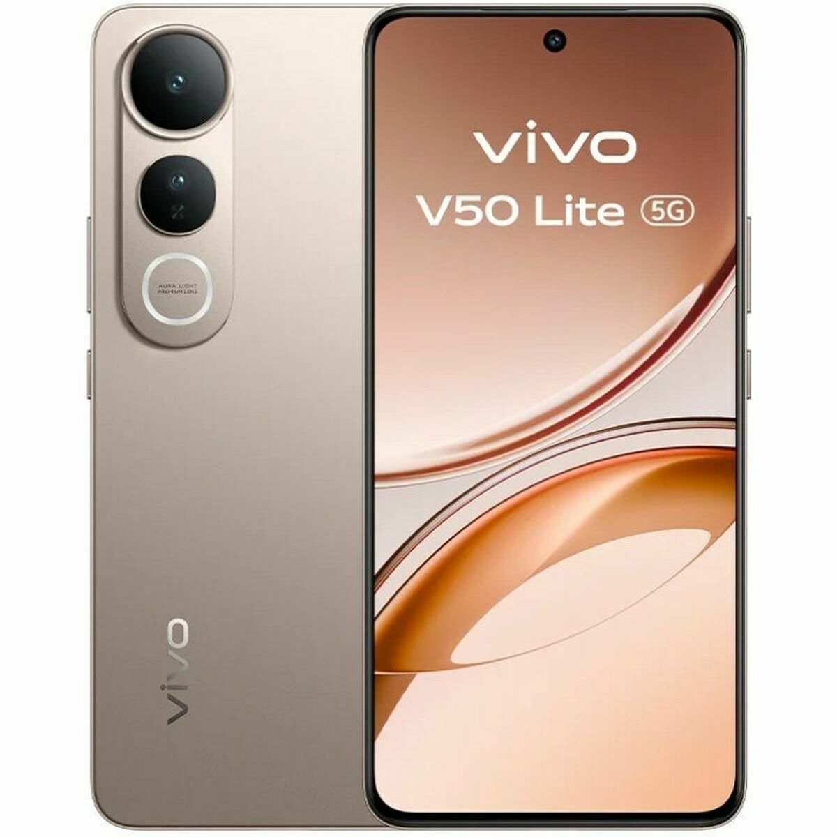 Smartphone Vivo V50 Lite 6,7" mediatek dimensity 6300 12 GB RAM 512 GB Brun Gyllene