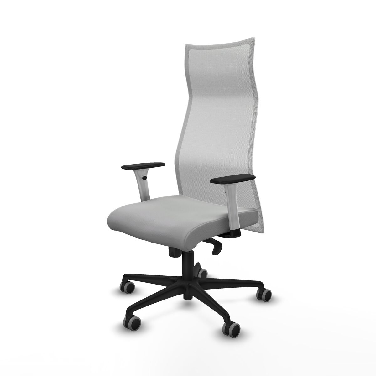 Kontorsstol Piqueras y Crespo B1B036G Ljusgrå - 2