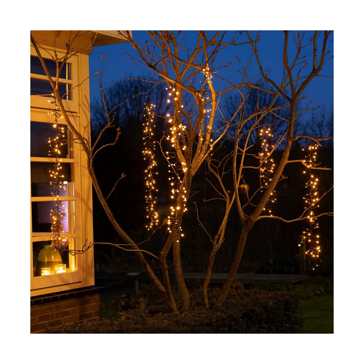 Gardinbelysning med LED - 3