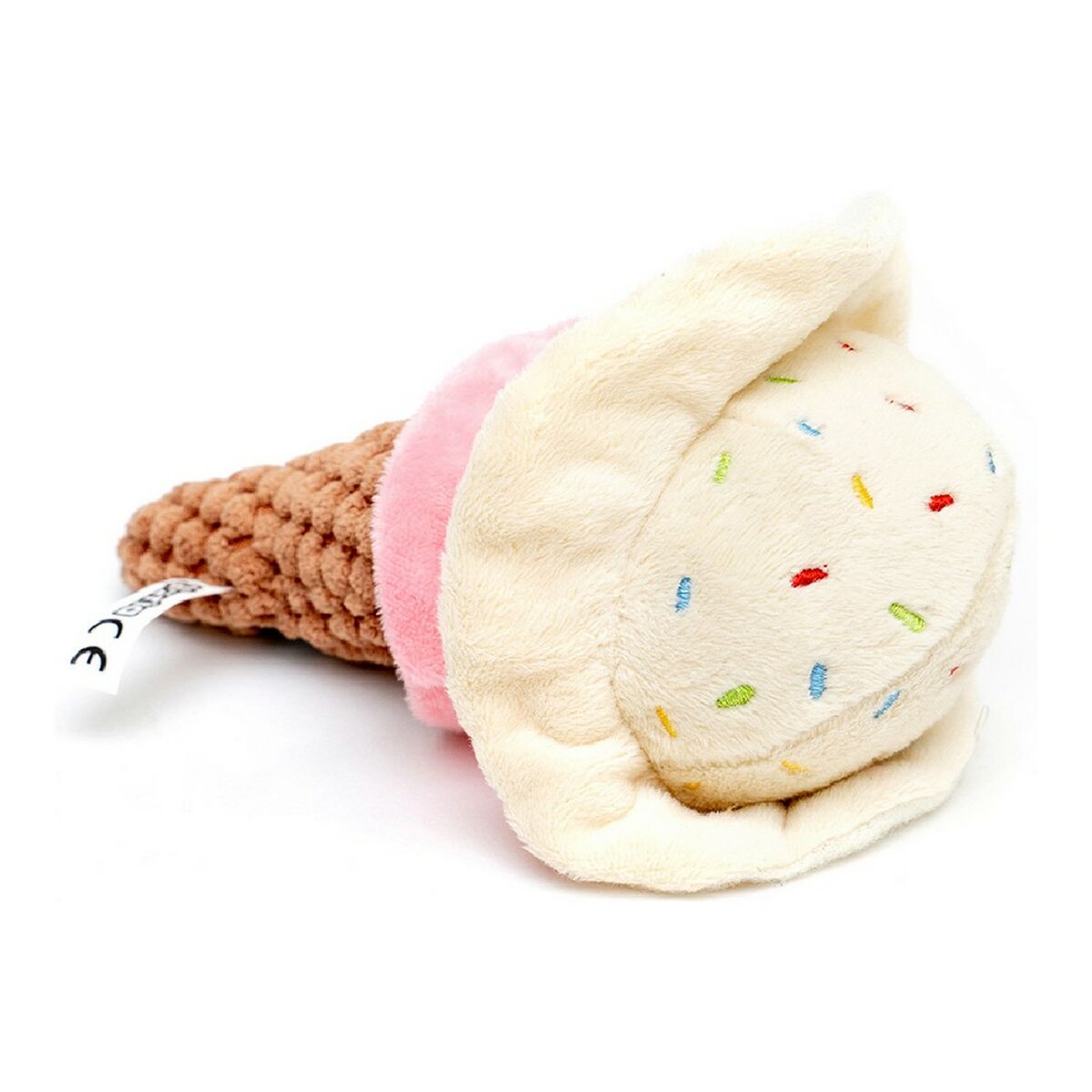 Mjuk leksak för hundar Gloria Gloicecream Multicolour Polyester polypropen Glass 9 x 9 x 17 cm - 4
