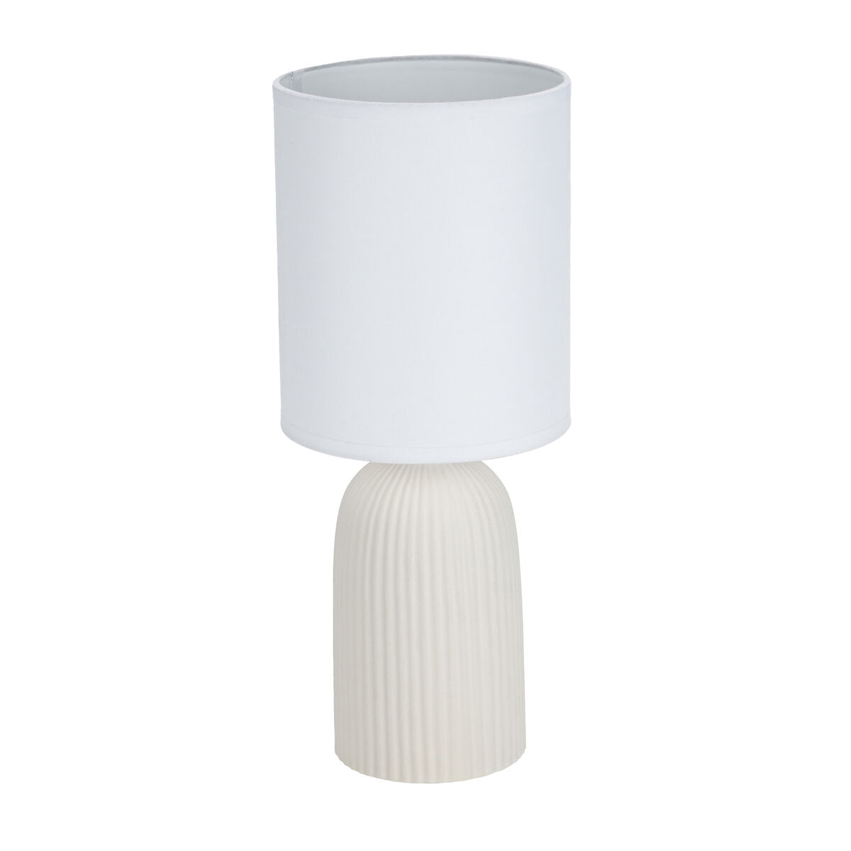 Bordslampa Versa Bomull Keramik 40 W 15 x 36 cm