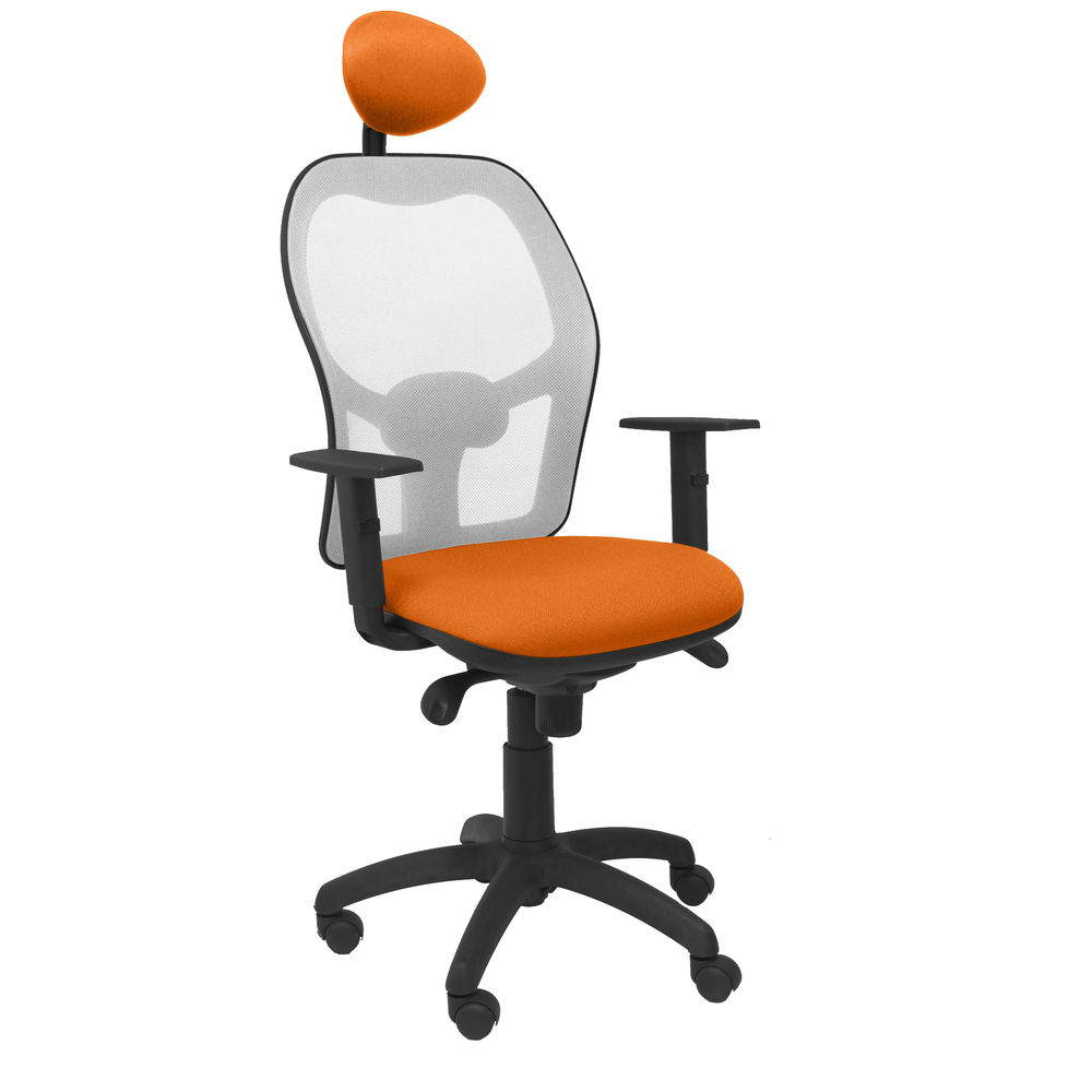 Kontorsstol med nackstöd Jorquera Piqueras y Crespo ALI308C Orange