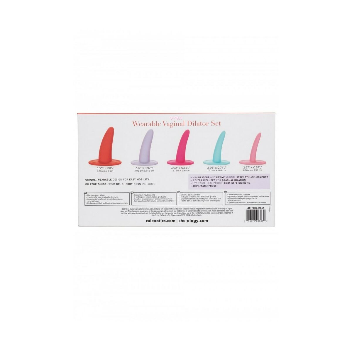 Vibrerande Dilator Kit California Exotic Novelties - 5