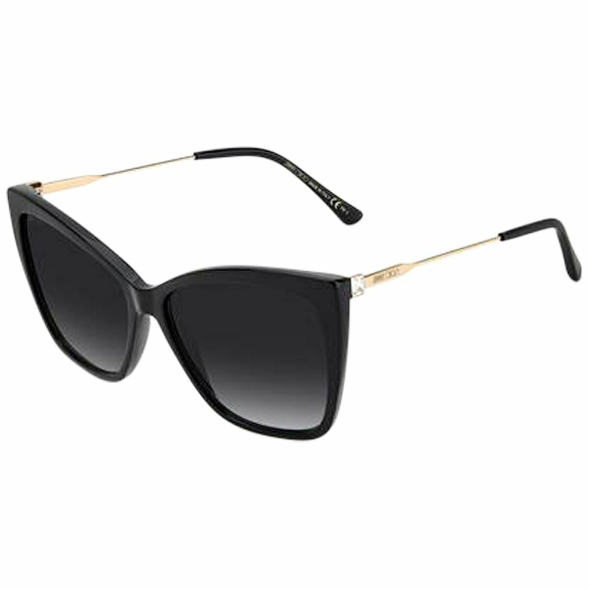 Damsolglasögon Jimmy Choo SEBA/S Svart Gyllene