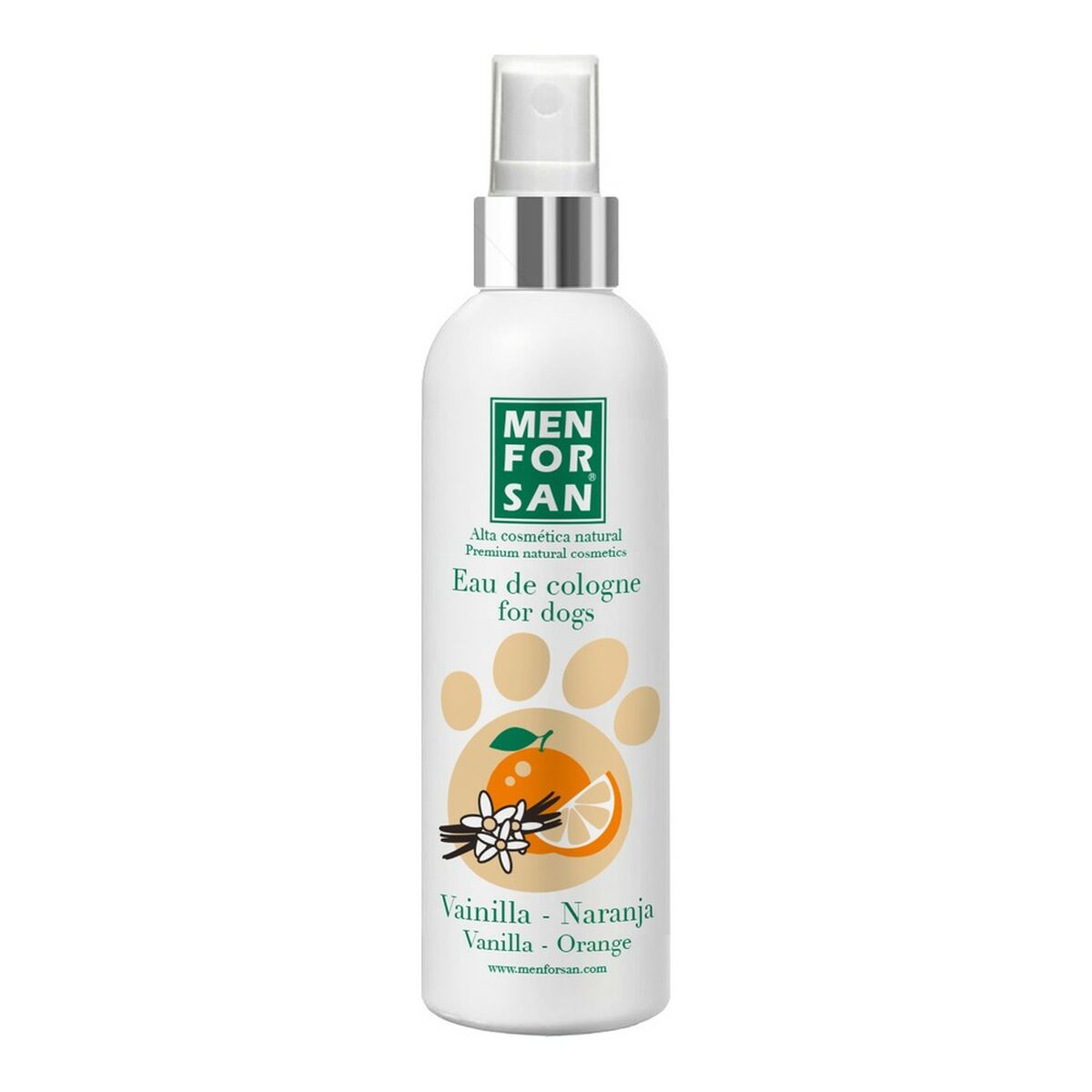 Parfym Menforsan Orange Med vaniljsmak 125 ml Hund - 2