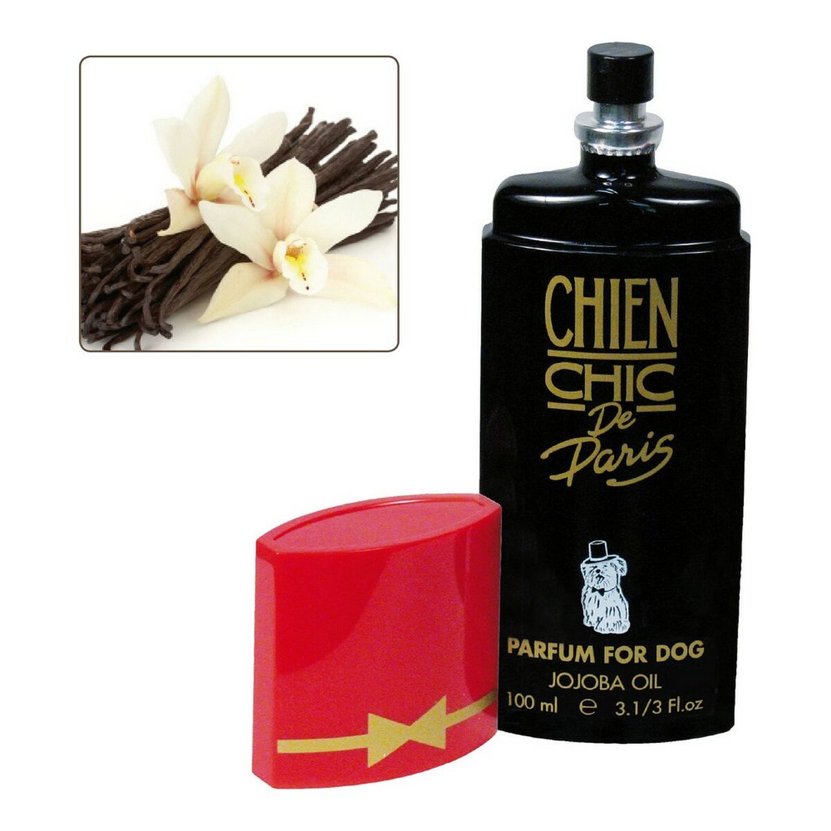 Husdjursparfym Chien Chic Hund Med vaniljsmak (100 ml) - 2