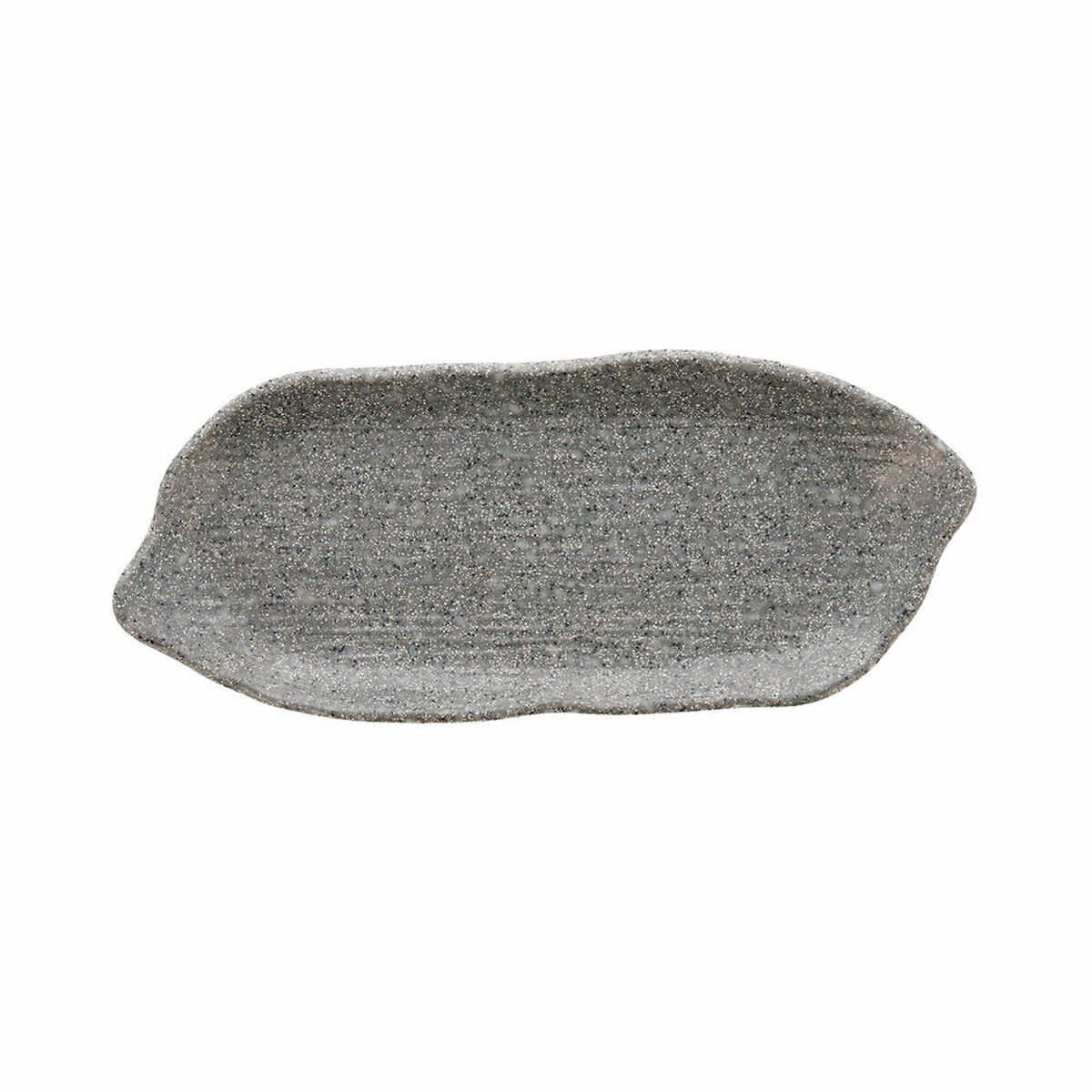 Platt skål Quid Lonja Grå Plast (12 antal) (Pack 12x) - 5