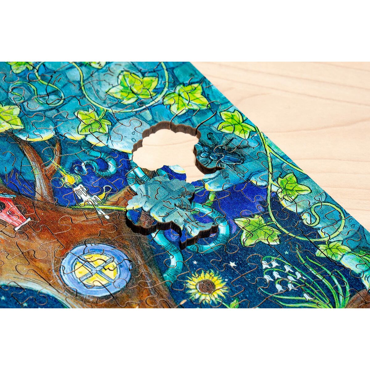 Pussel Ravensburger 17516 Fantasy Forest Trä 500 Delar - 17