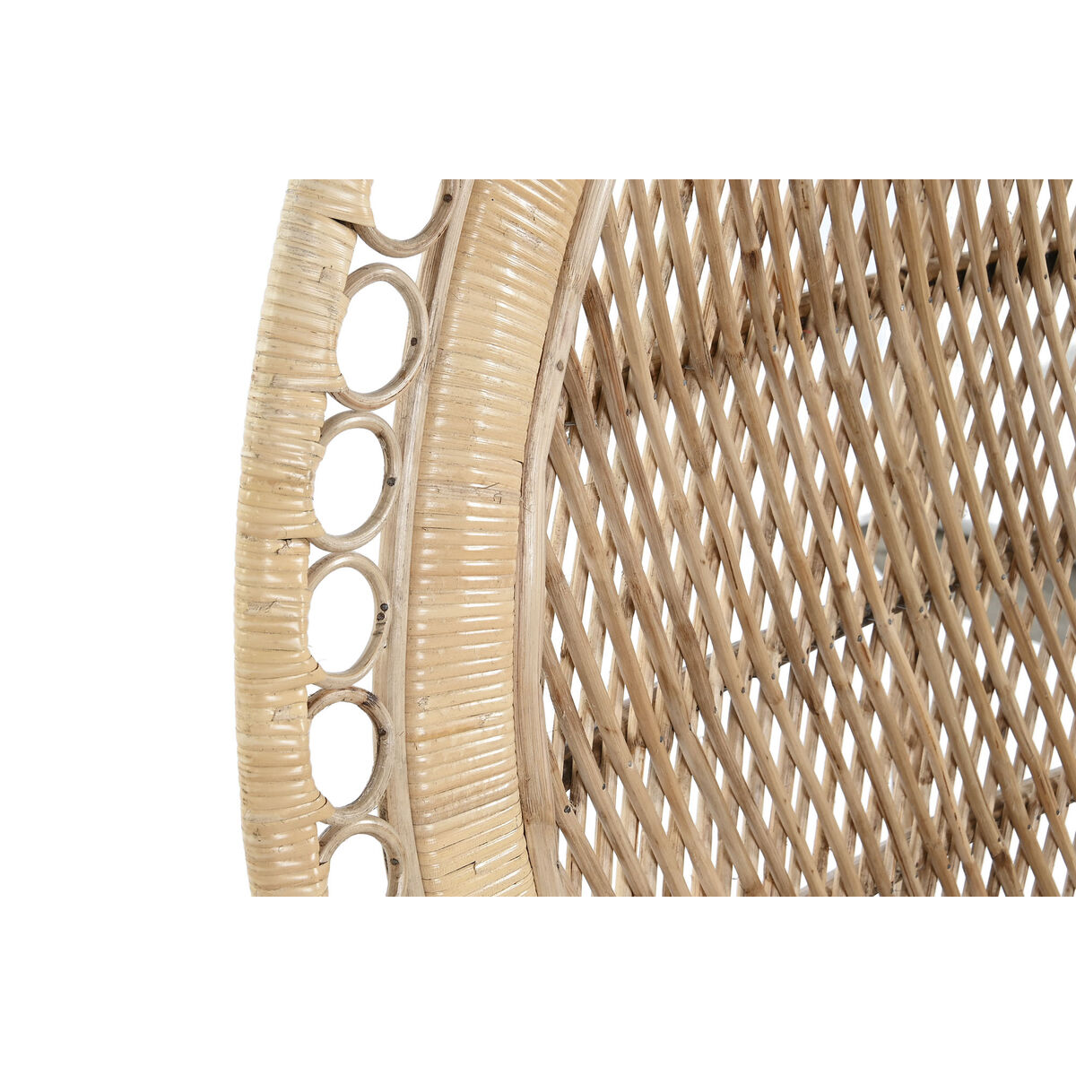 Fåtölj DKD Home Decor 153 x 67 x 145 cm Naturell - 3