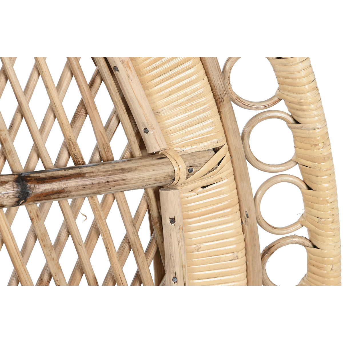Fåtölj DKD Home Decor 153 x 67 x 145 cm Naturell - 5