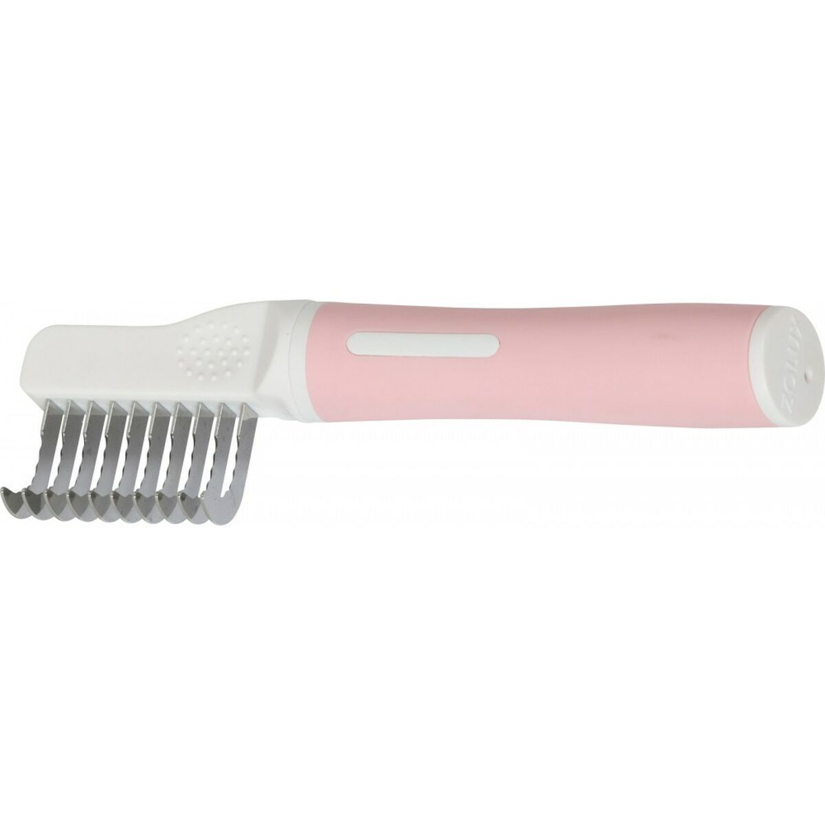 Borste Zolux 550016 Katt Filthatt Multicolour Rosa Metall Rostfritt stål Plast - 2