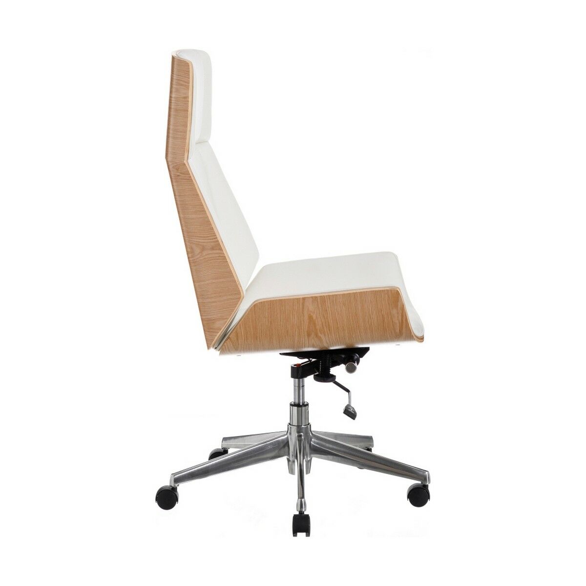 Fåtölj Vit Naturell Järn 100 % Polyuretan 65 x 66 x 108,5 cm - 4