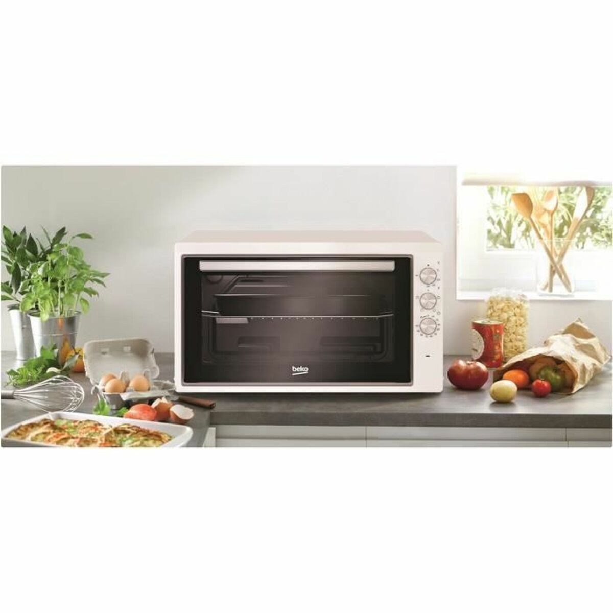 Elektrisk Mini-ugn BEKO BC50W 50 L - 2