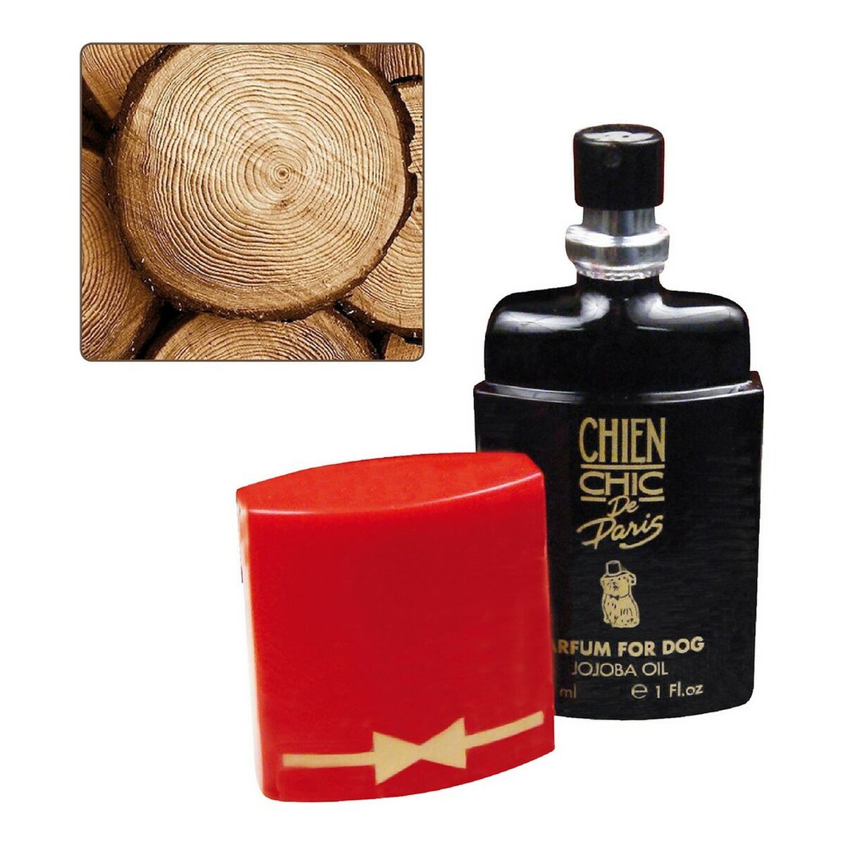 Husdjursparfym Chien Chic Hund Av trä (30 ml) - 3