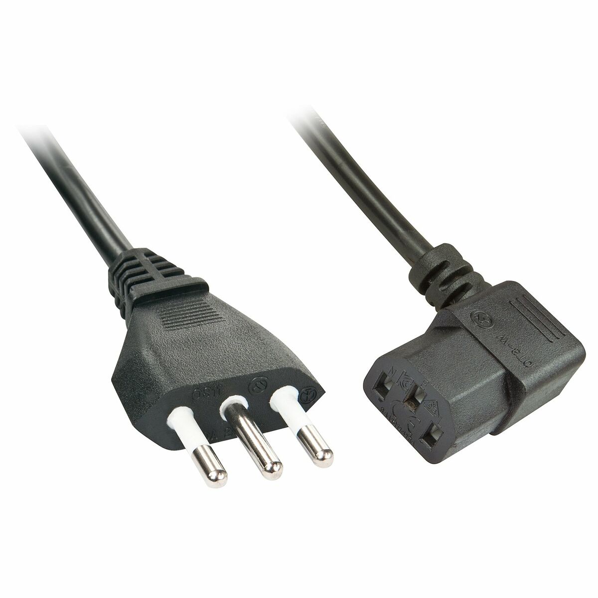 Elkabel IT C13 LINDY Svart - 2