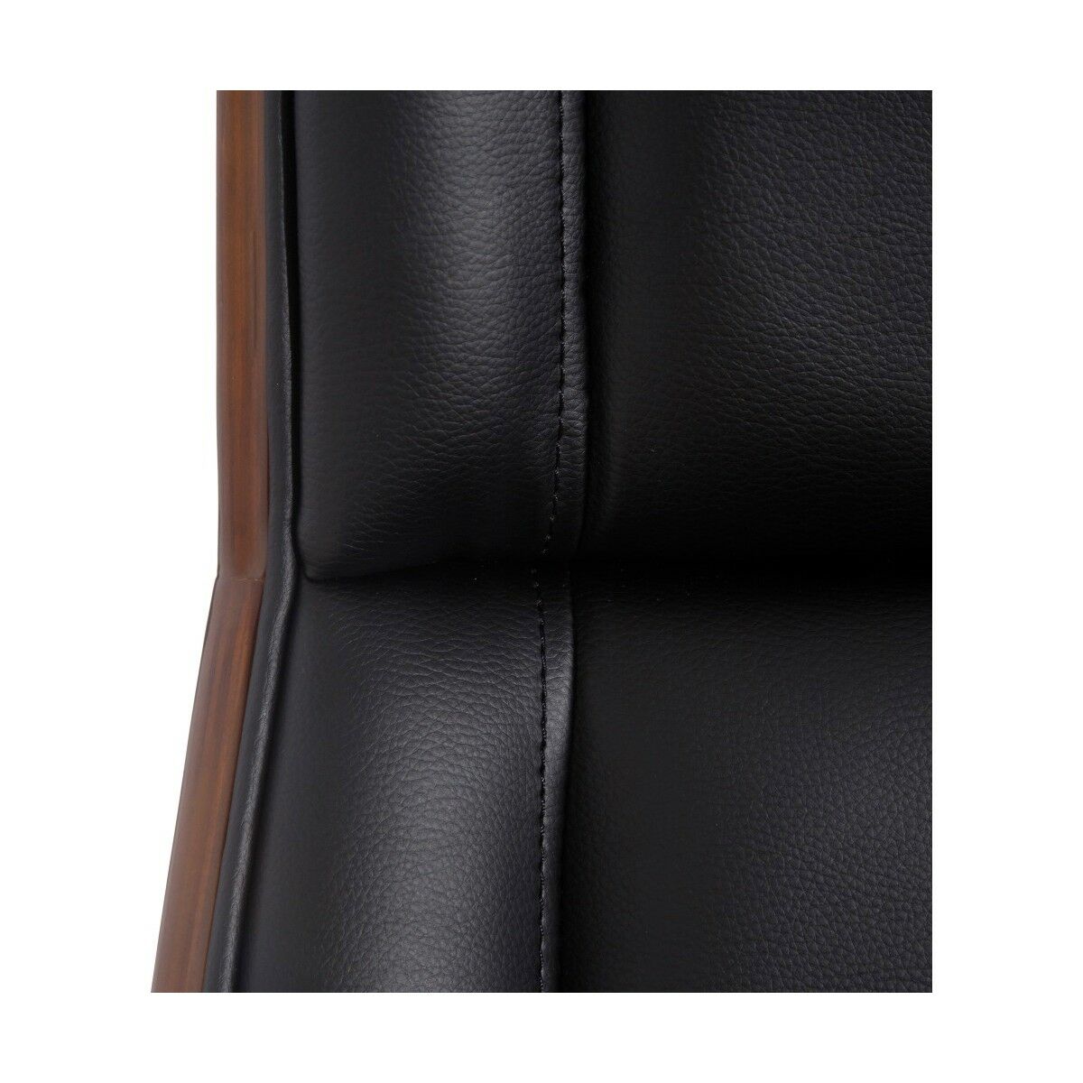 Fåtölj Brun Svart Järn 100 % Polyuretan 65 x 66 x 108,5 cm - 5