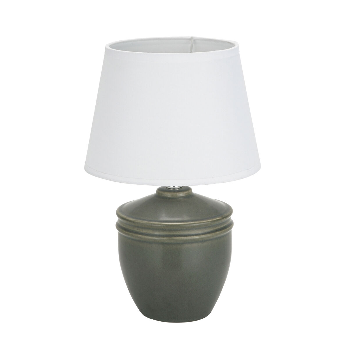 Bordslampa Versa Aurelia Bomull Keramik 40 W 20 x 31,5 cm