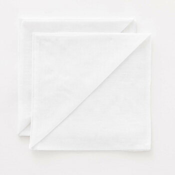 Servetter Belum Vit Multicolour linne 50 x 50 cm 2 antal