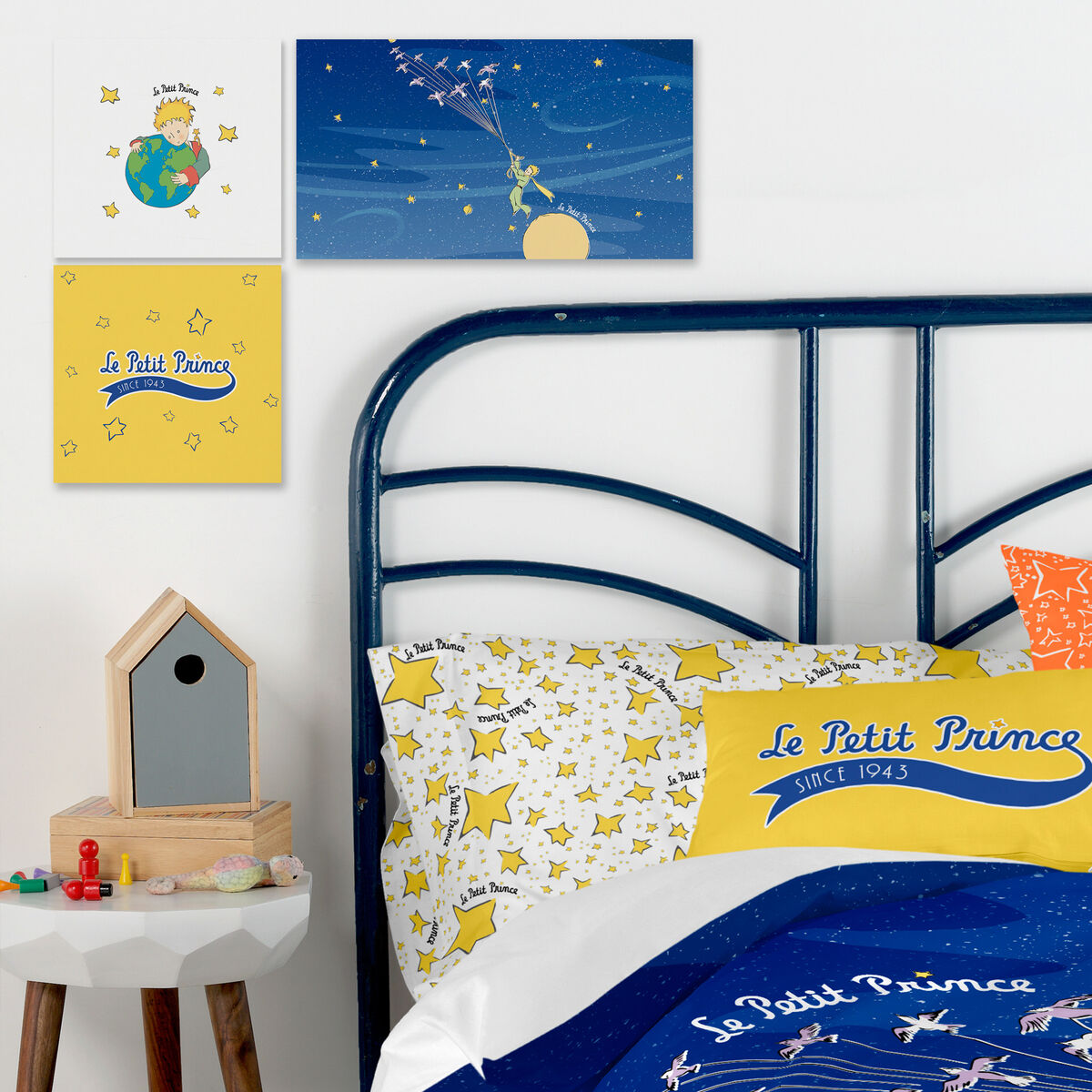 Kanvas HappyFriday Le Petit Prince Migration Multicolour 27 x 27 cm - 2