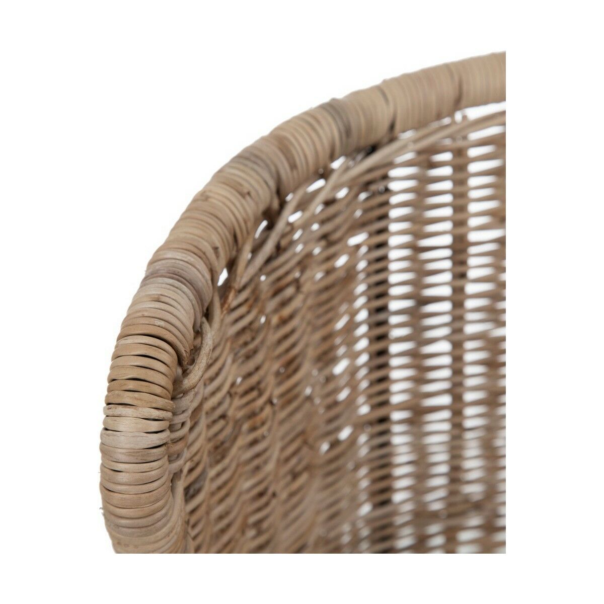 Matsalsstol 50 x 54 x 77 cm Naturell Svart - 5