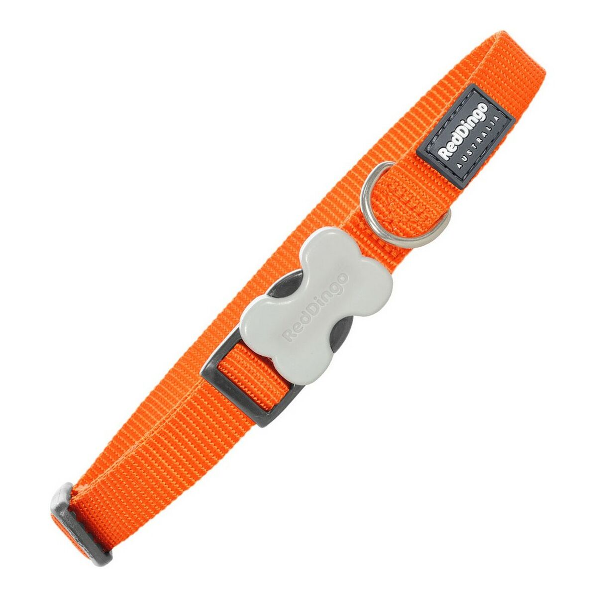 Hundhalsband Red Dingo Slät Orange (2,5 x 41-63 cm) - 3