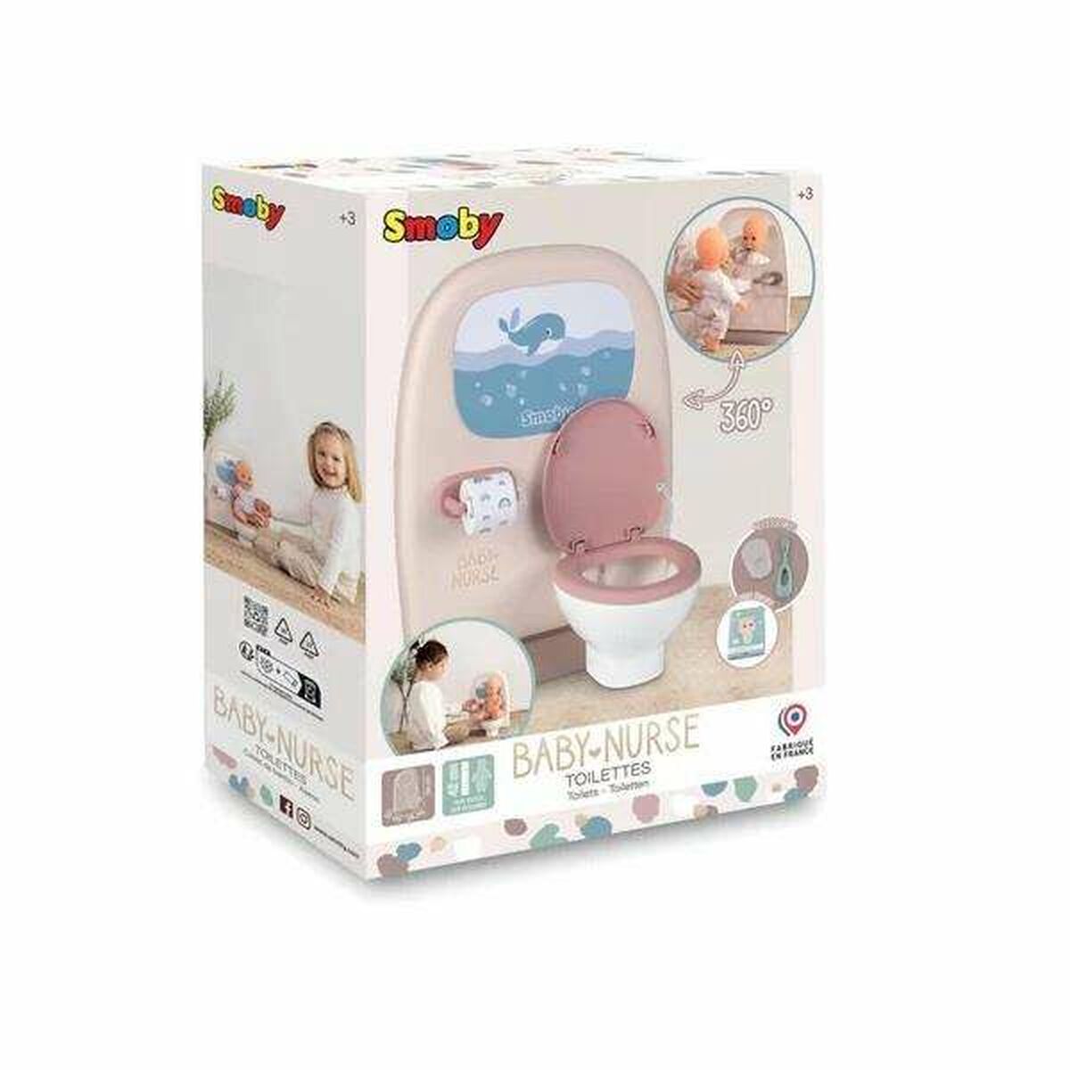 Docka tillbehör Smoby Dodatki 2 i 1 Multicolour - 4