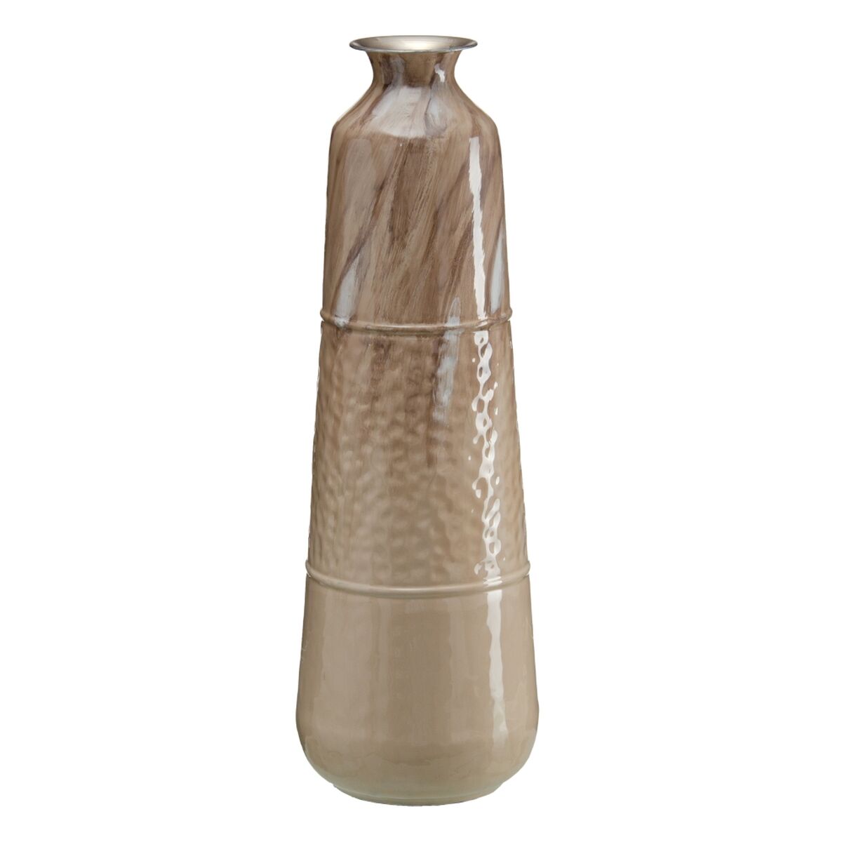 Vas Beige Järn 28 x 28 x 84 cm