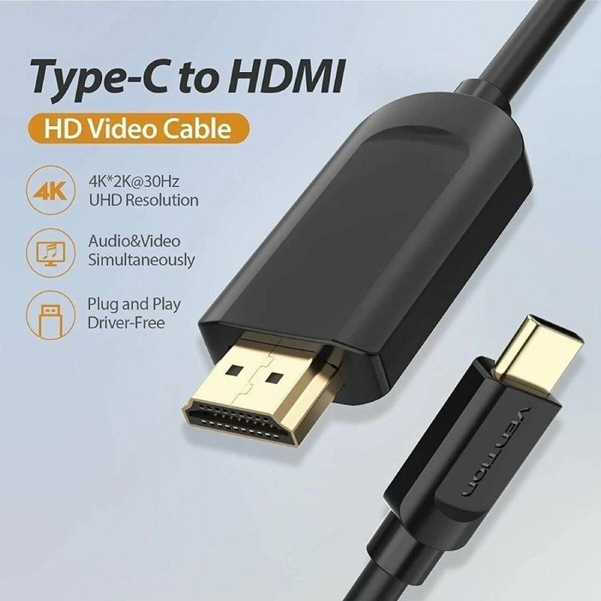 Kabel HDMI Vention CGUBF 1 m - 4