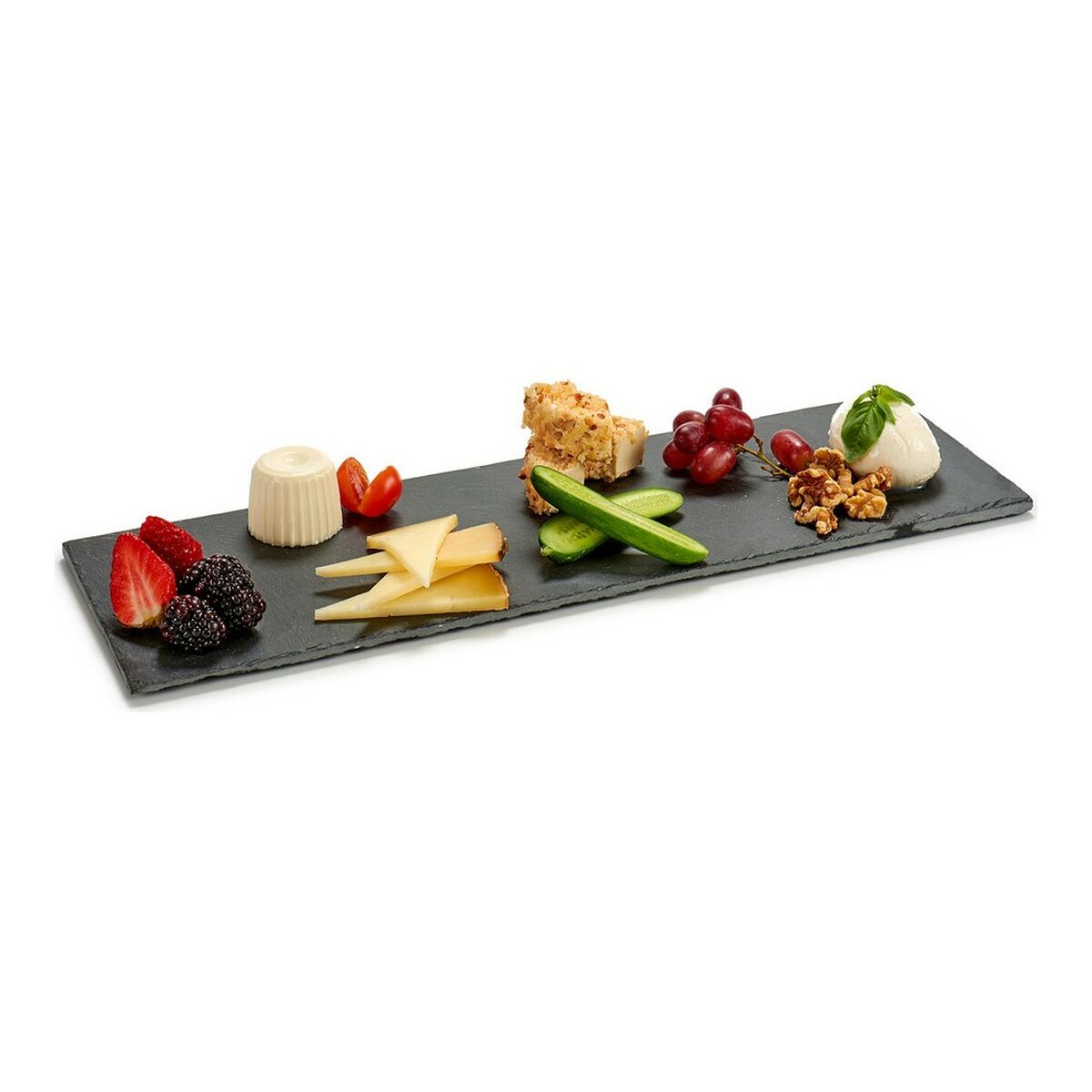 Snacksbricka Kinvara Svart 50 x 0,5 x 15 cm - 3