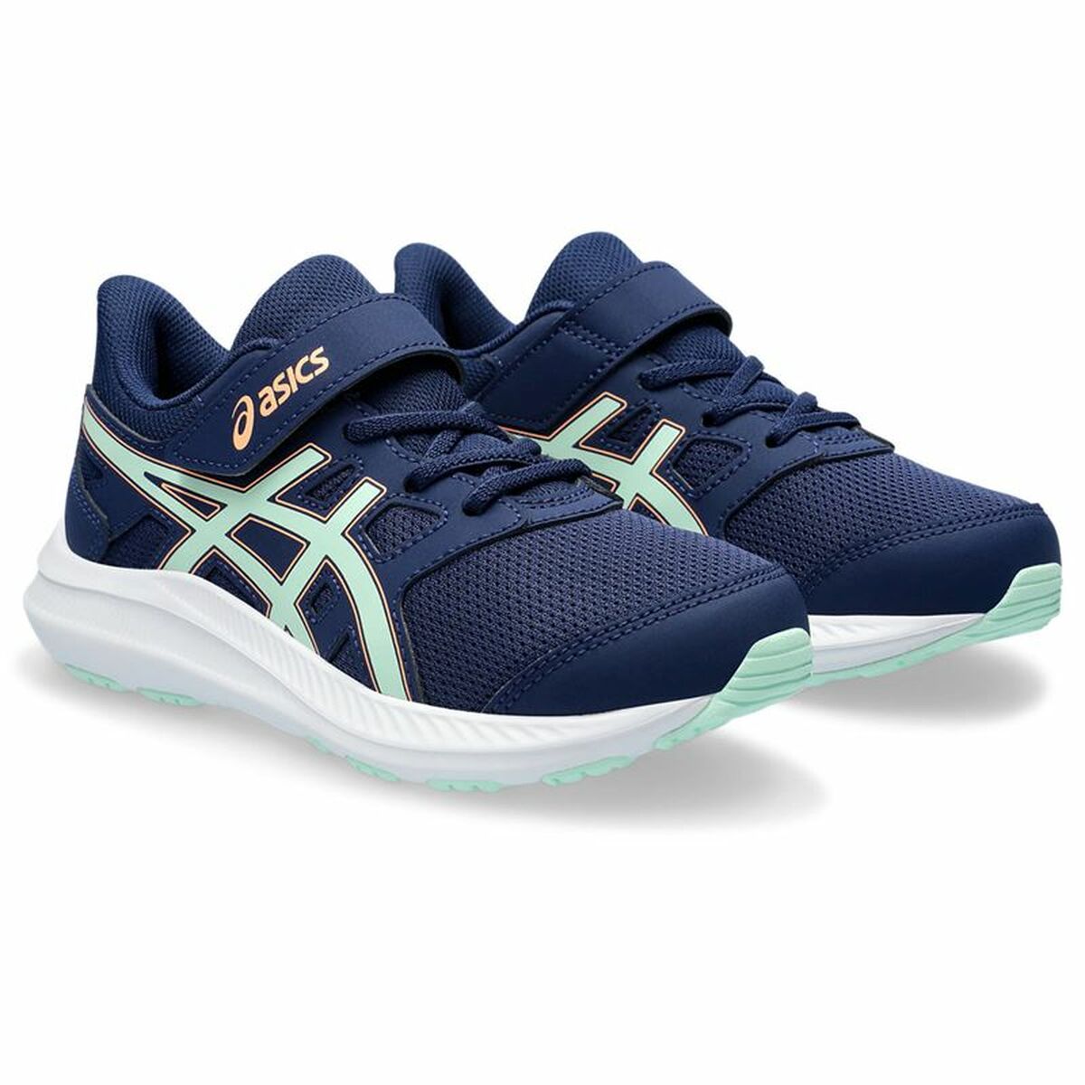 Löparskor, Barn Asics Jolt 4 Ps Blå Mint - 5