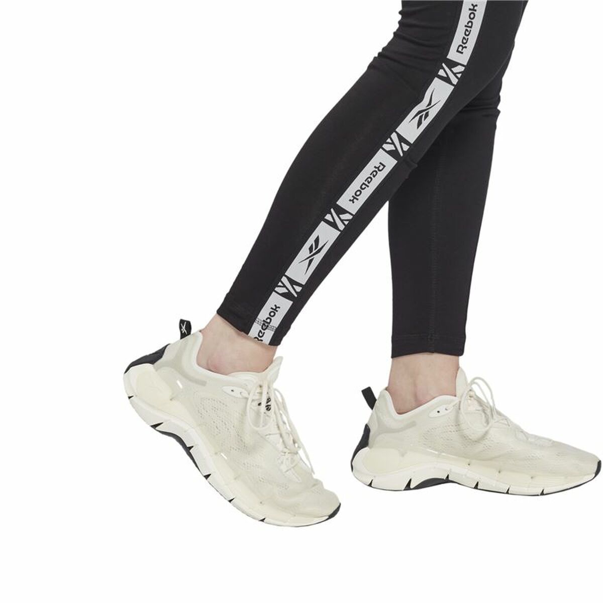 Sport-leggings, Dam Reebok TE Tape Svart - 4