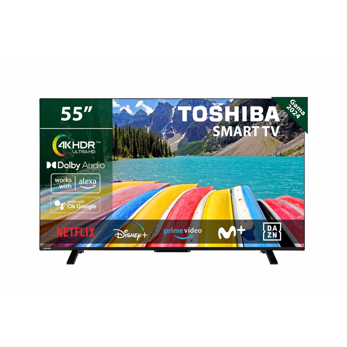 Smart TV Toshiba 55UV2363DG 4K Ultra HD 55" LED HDR D-LED - 7