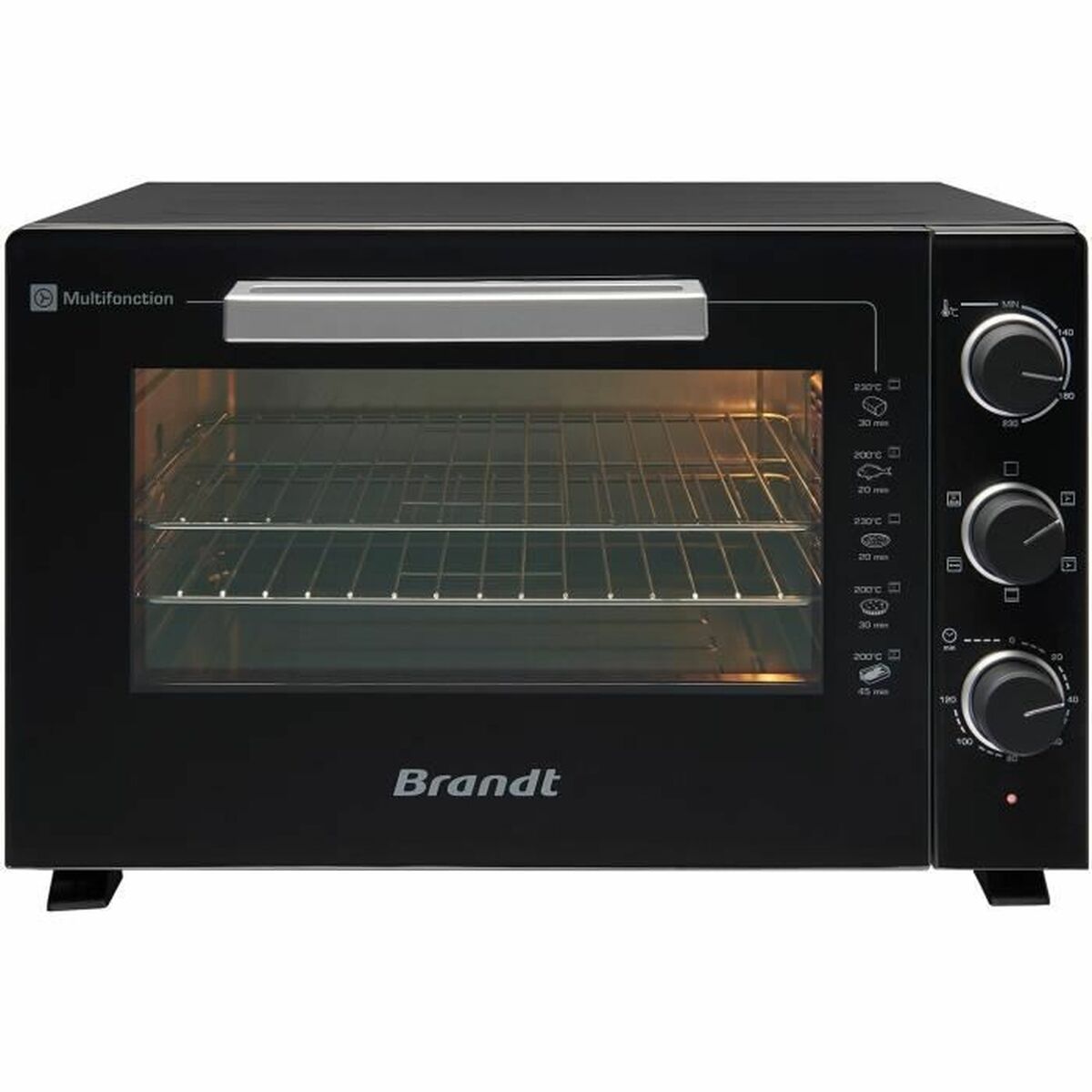 Elektrisk Mini-ugn Brandt FC469MUB 46 L 1800 W - 2