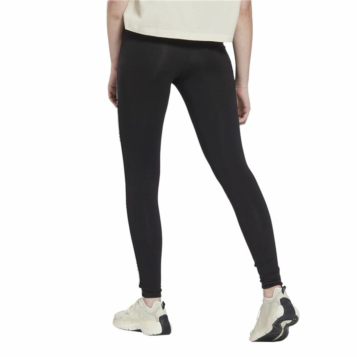 Sport-leggings, Dam Reebok TE Tape Svart - 2
