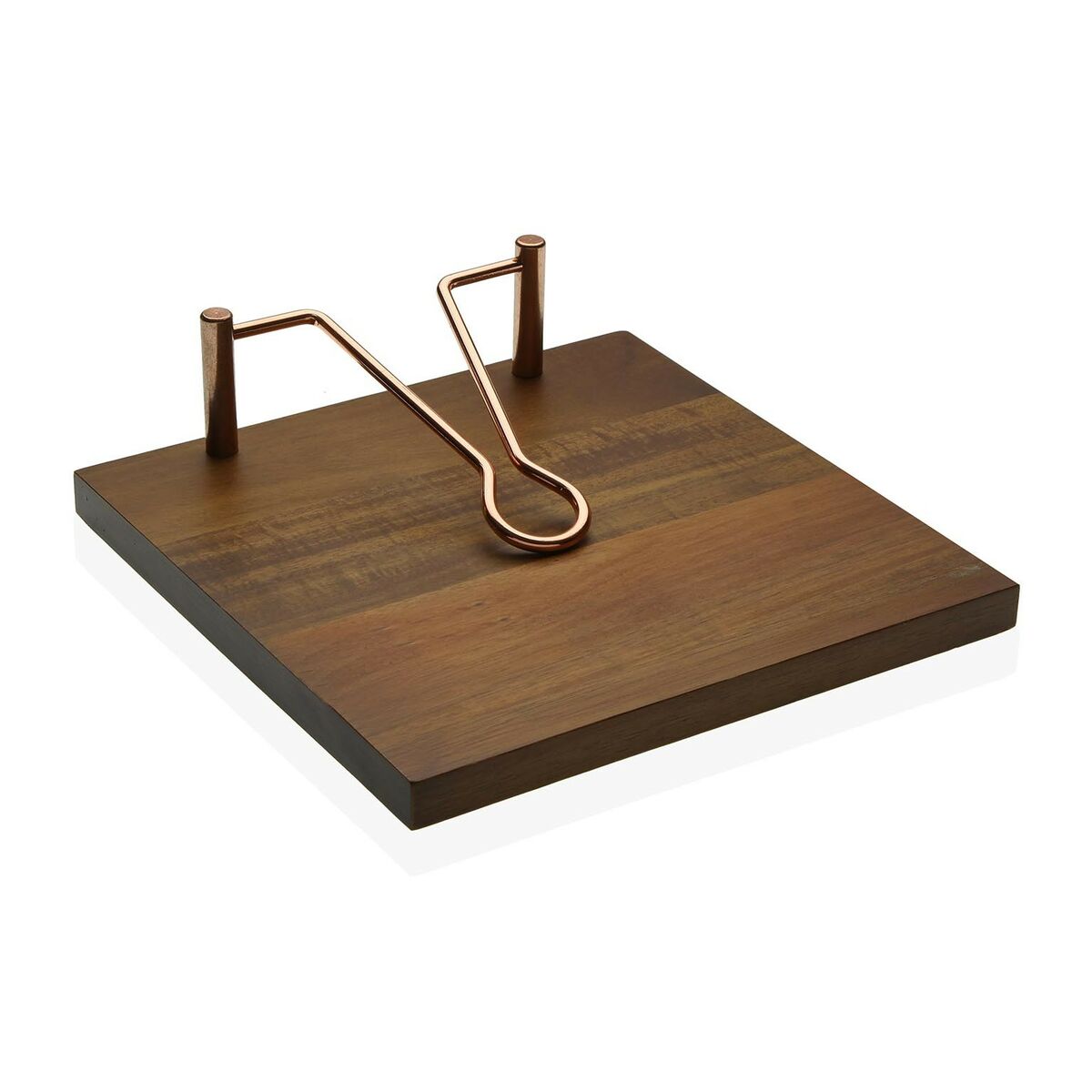 Servetthållare Versa Bambu Akaciaträ 20 x 6 x 20 cm Mörkbrun - 2