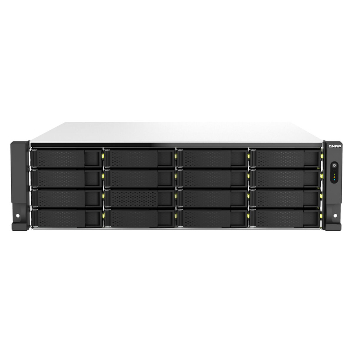 Nätlagringsenhet NAS Qnap TS-h2287XU-RP Intel Xeon E-2336 Svart/Vit - 2