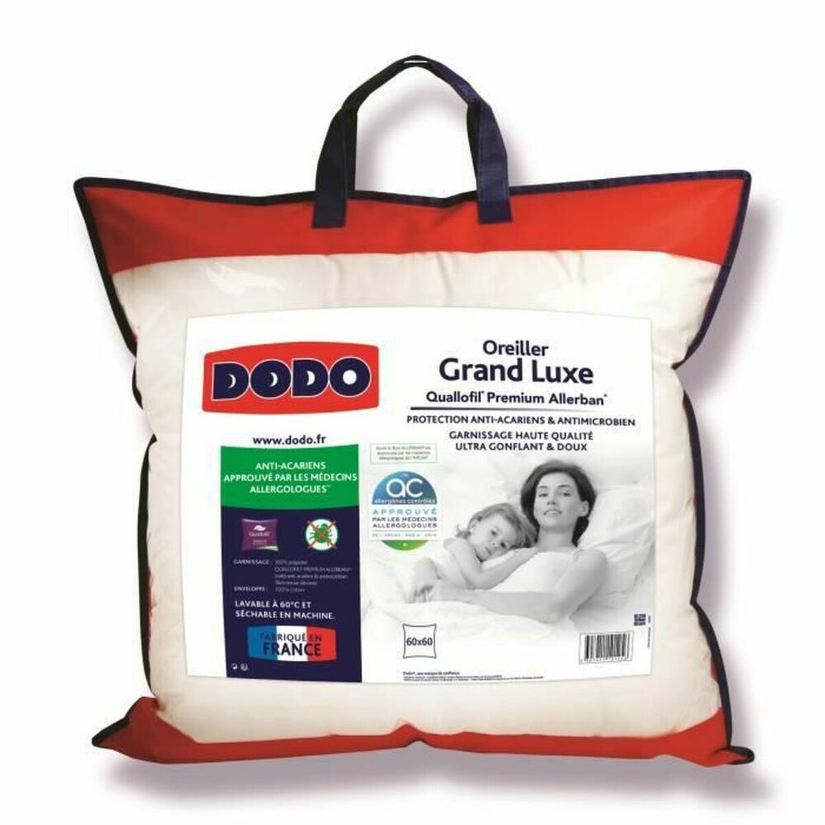 Kudden DODO Large Luxury Vit 60 x 60 cm - 3