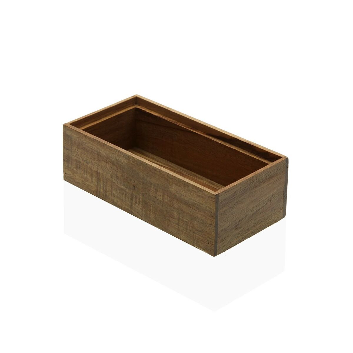 Allsidig låda Versa Bambu Akaciaträ 7,7 x 5,1 x 12,2 cm Liten