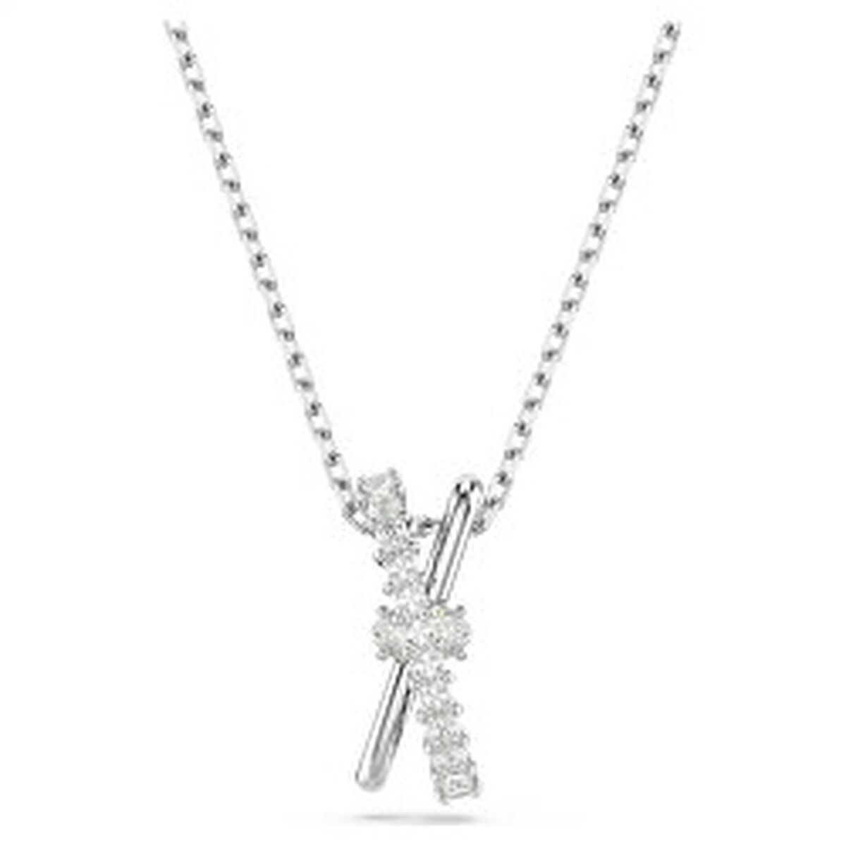 Damhängen Swarovski 5689723 Silvrig