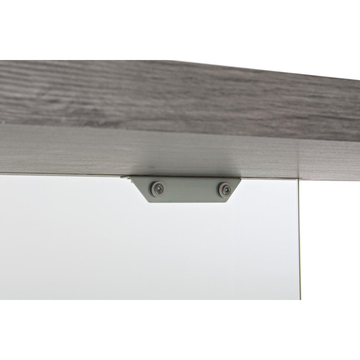 Skrivbord DKD Home Decor Grå Transparent Glas Trä MDF 120 x 50 x 76 cm - 14