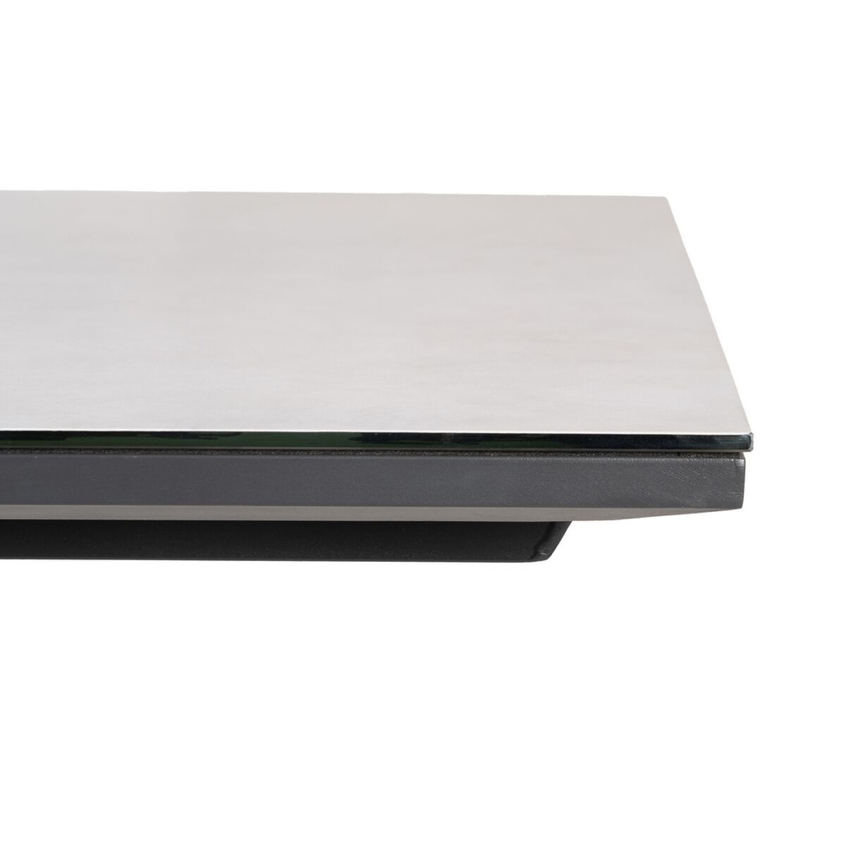Matsalsbord Vit Svart Keramik Aluminium Glas 180 x 100 x 77 cm - 8