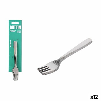 Gaffel Quttin Madrid 14,5 x 2 x 1 cm 6 Delar (12 antal)