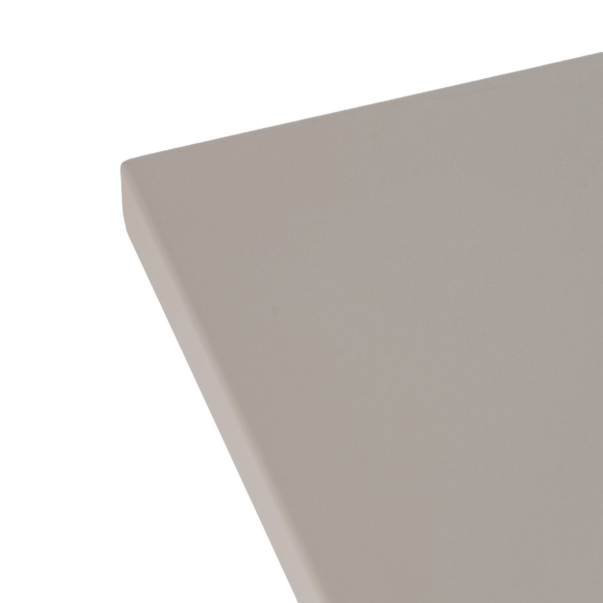 Hopfällbara sidobord Beige-brun (taupe) 70 x 70 x 74 cm - 4