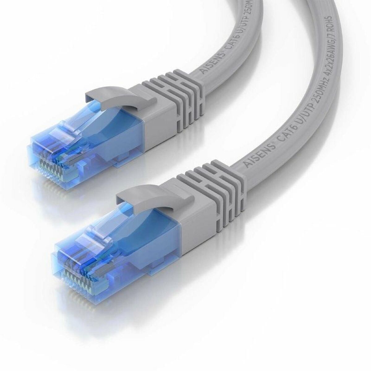 Nätkabel UTP Styv Kategori 6 Aisens A135-0784 Grå 20 m - 4
