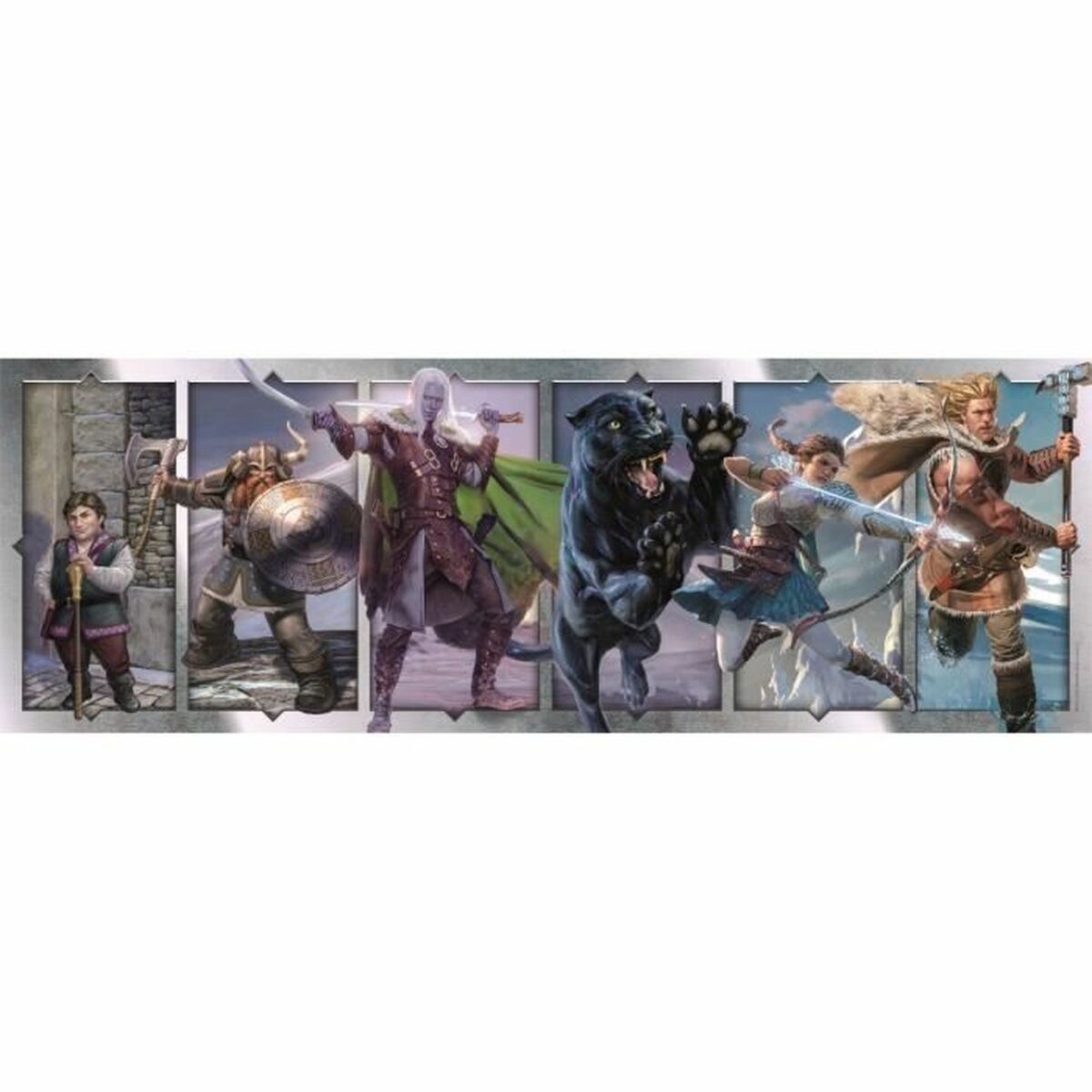 Pussel Clementoni 39736 Panorama: Dungeons & Dragons 1000 Delar - 4